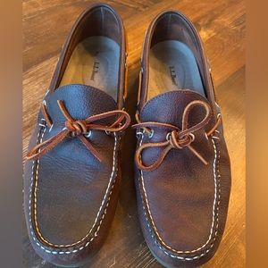 LL Bean mens camp moc 13 like new